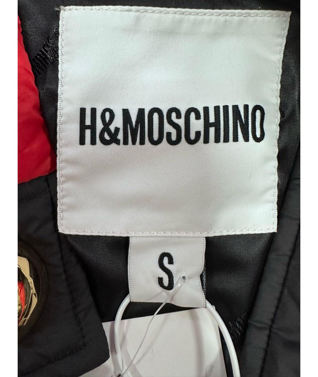 MOSCHINO Красная полиэстеровая куртка, фото 7