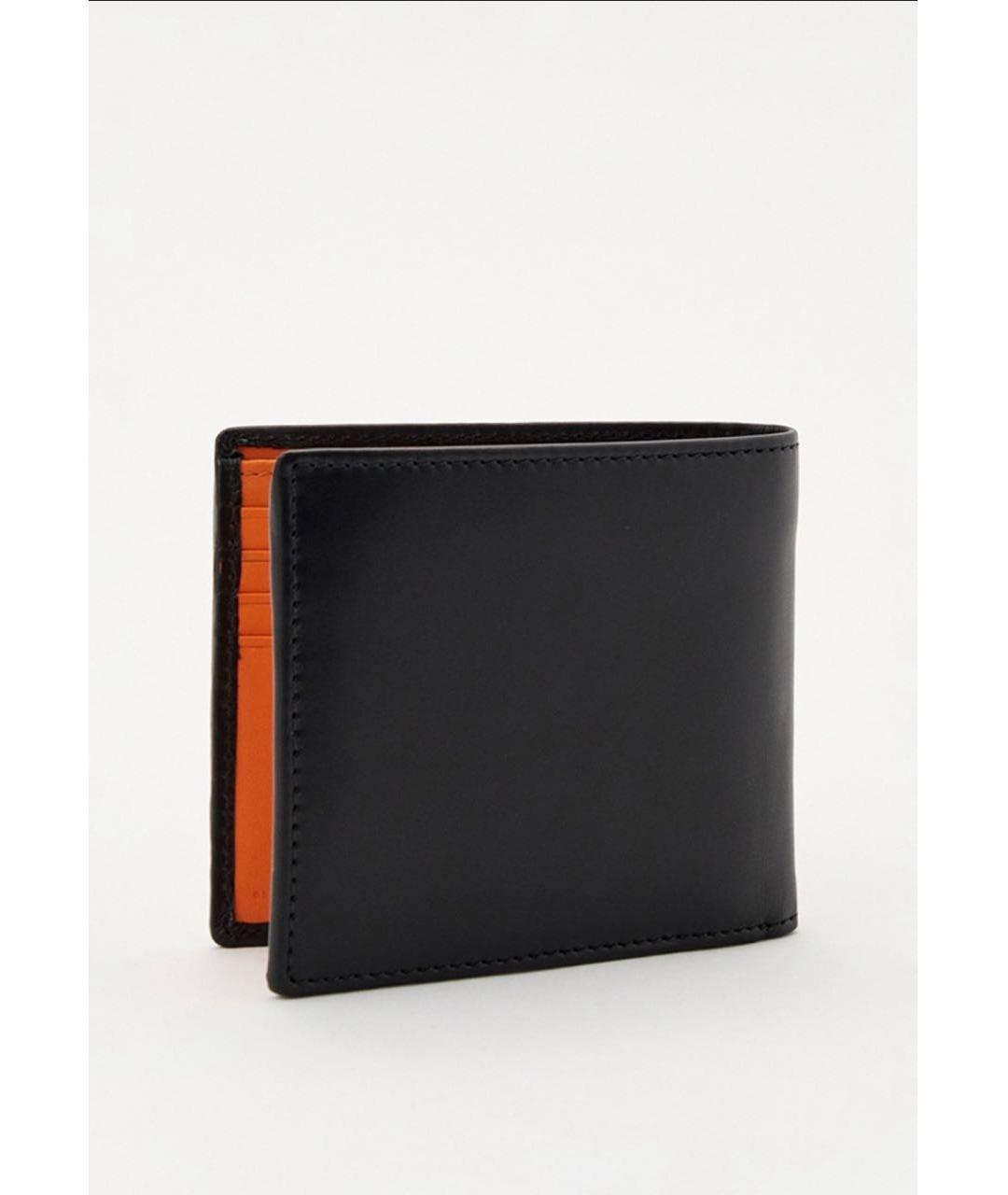 DIESEL Черный кожаный кошелек, фото 2