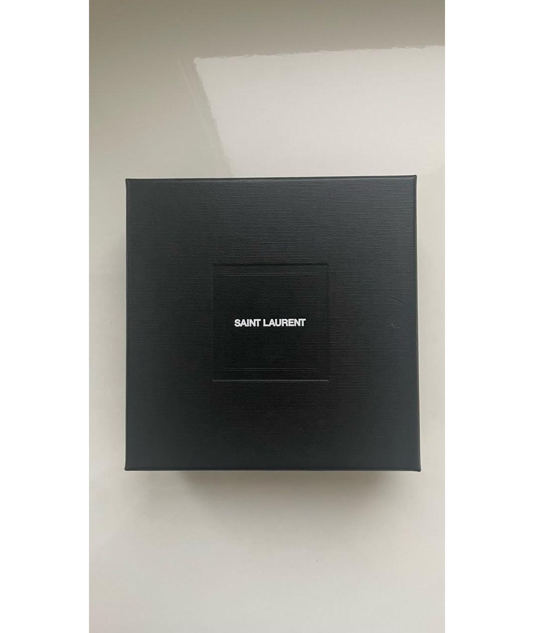 SAINT LAURENT Золотая латунная булавка / брошь, фото 5