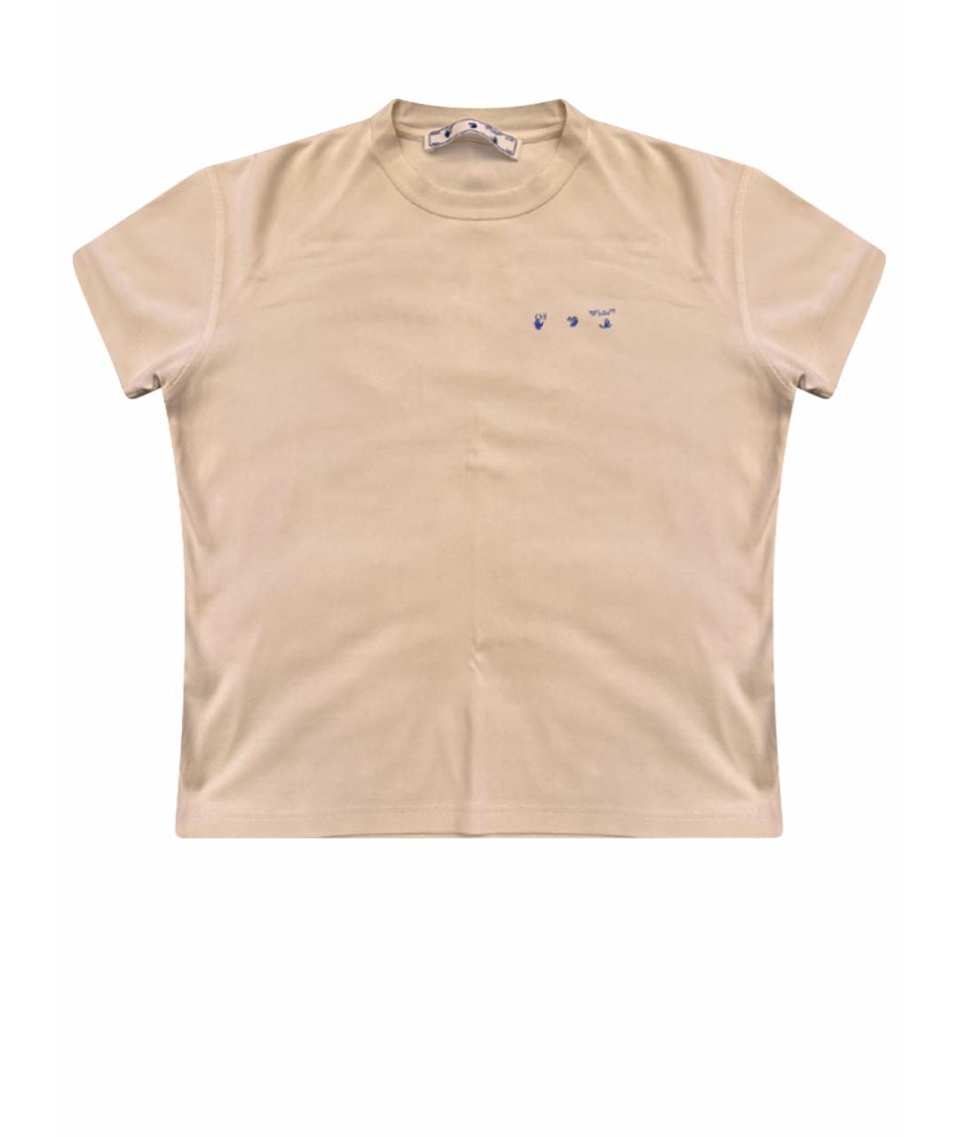 OFF-WHITE Белая футболка, фото 1