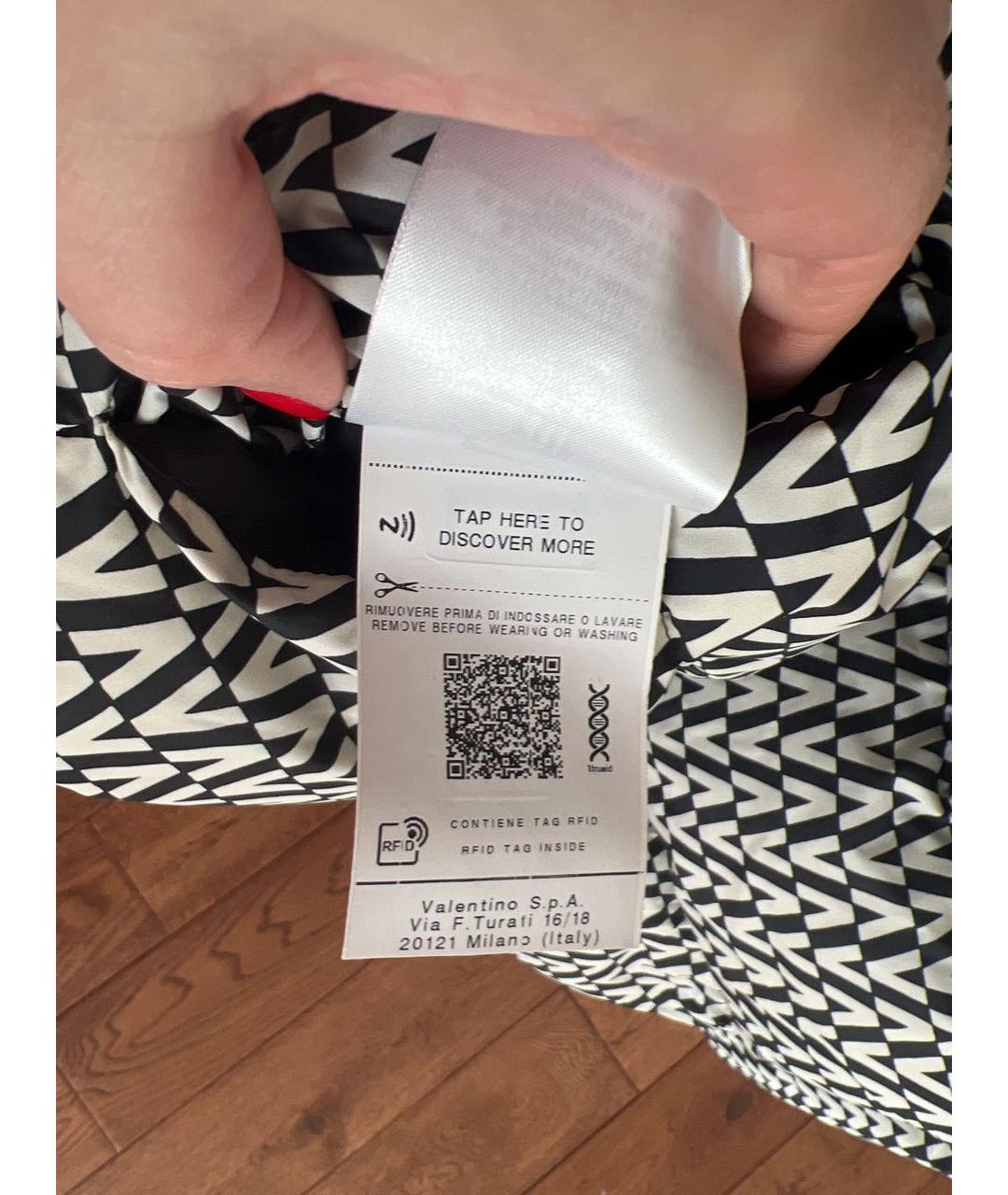 VALENTINO Мульти полиэстеровая куртка, фото 5