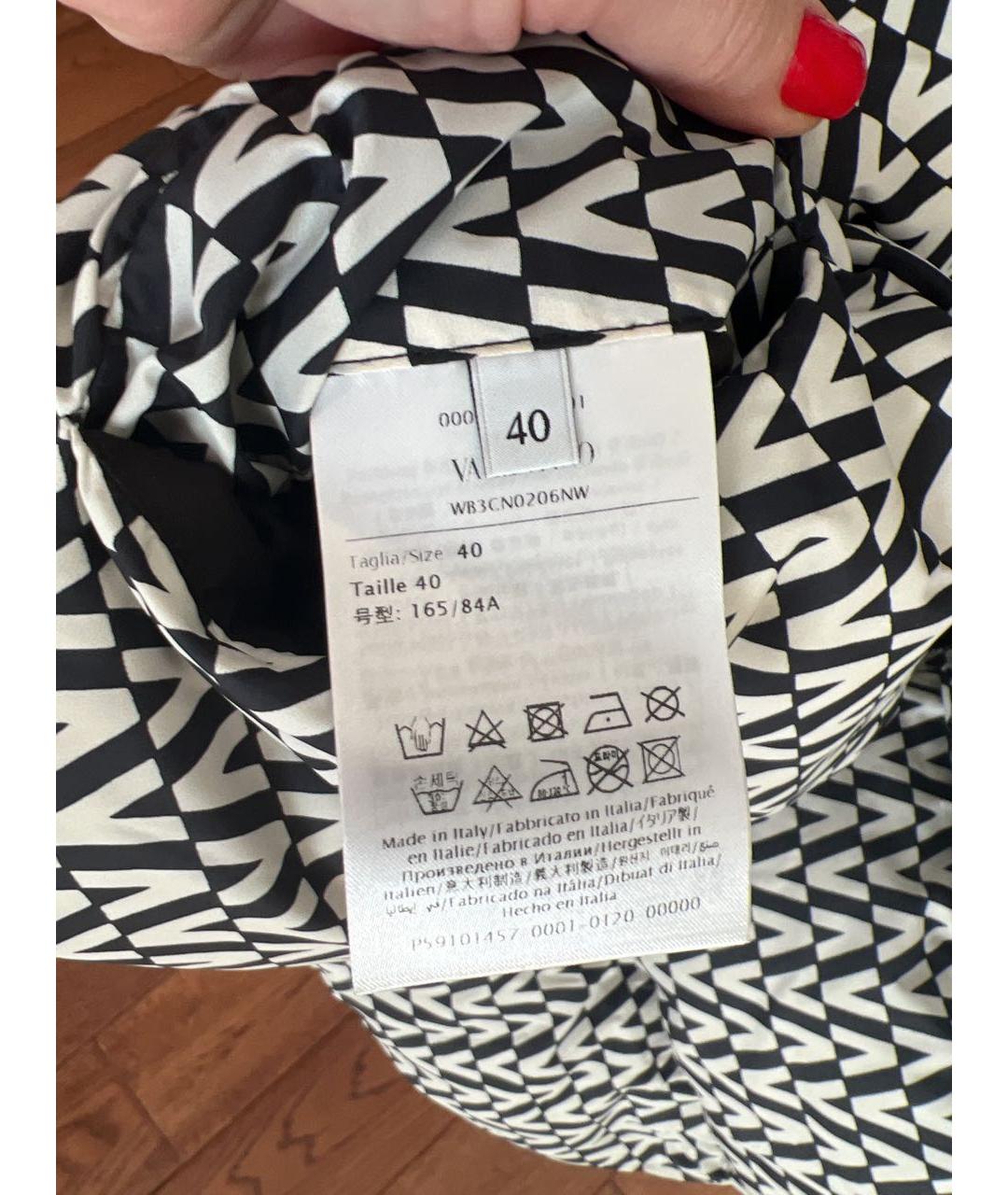 VALENTINO Мульти полиэстеровая куртка, фото 3