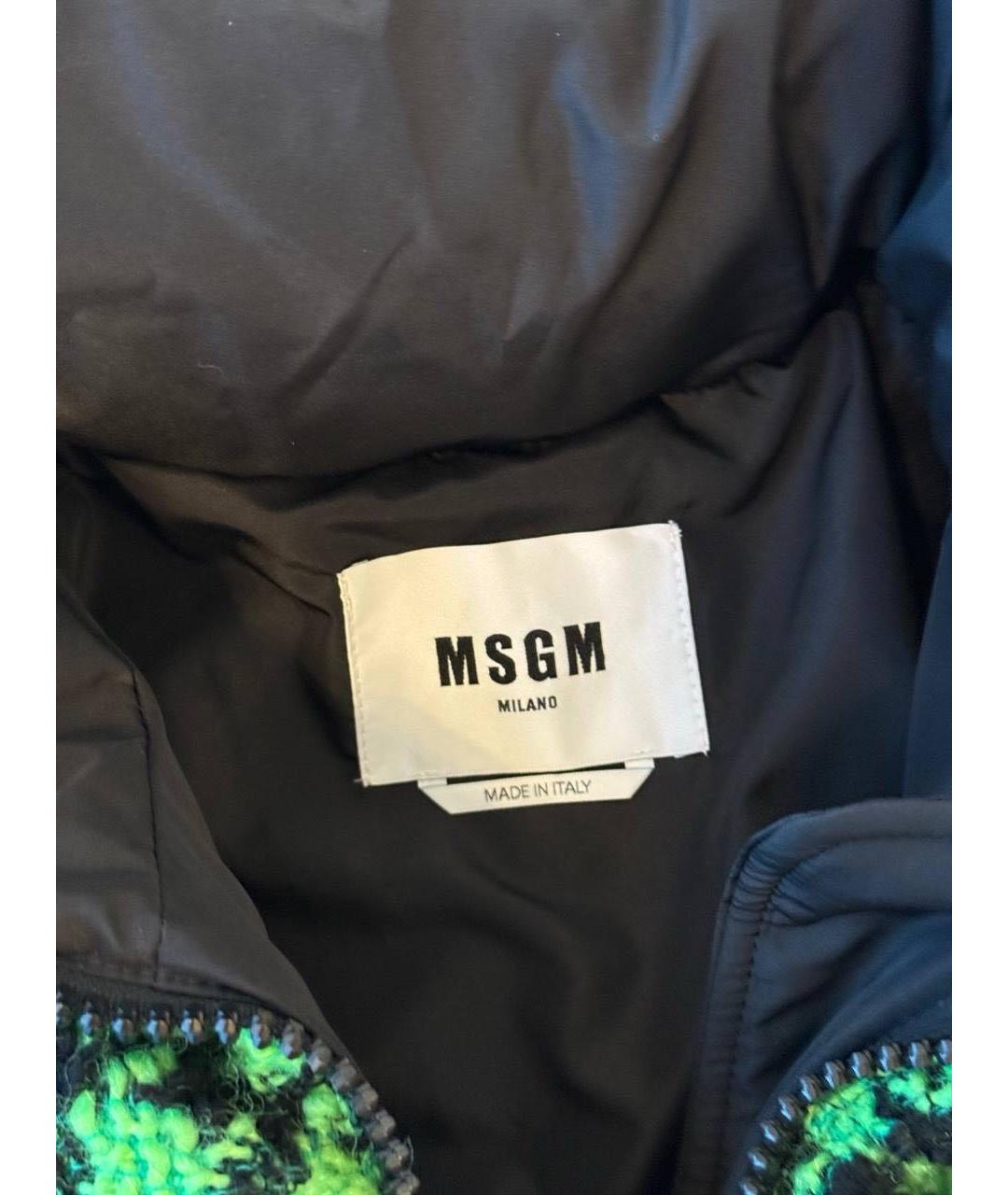 MSGM Зеленый хлопковый костюм с юбками, фото 4