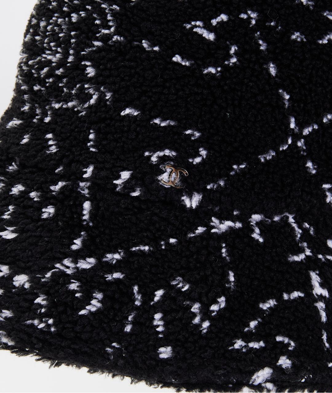 CHANEL Черная синтетическая панама, фото 8