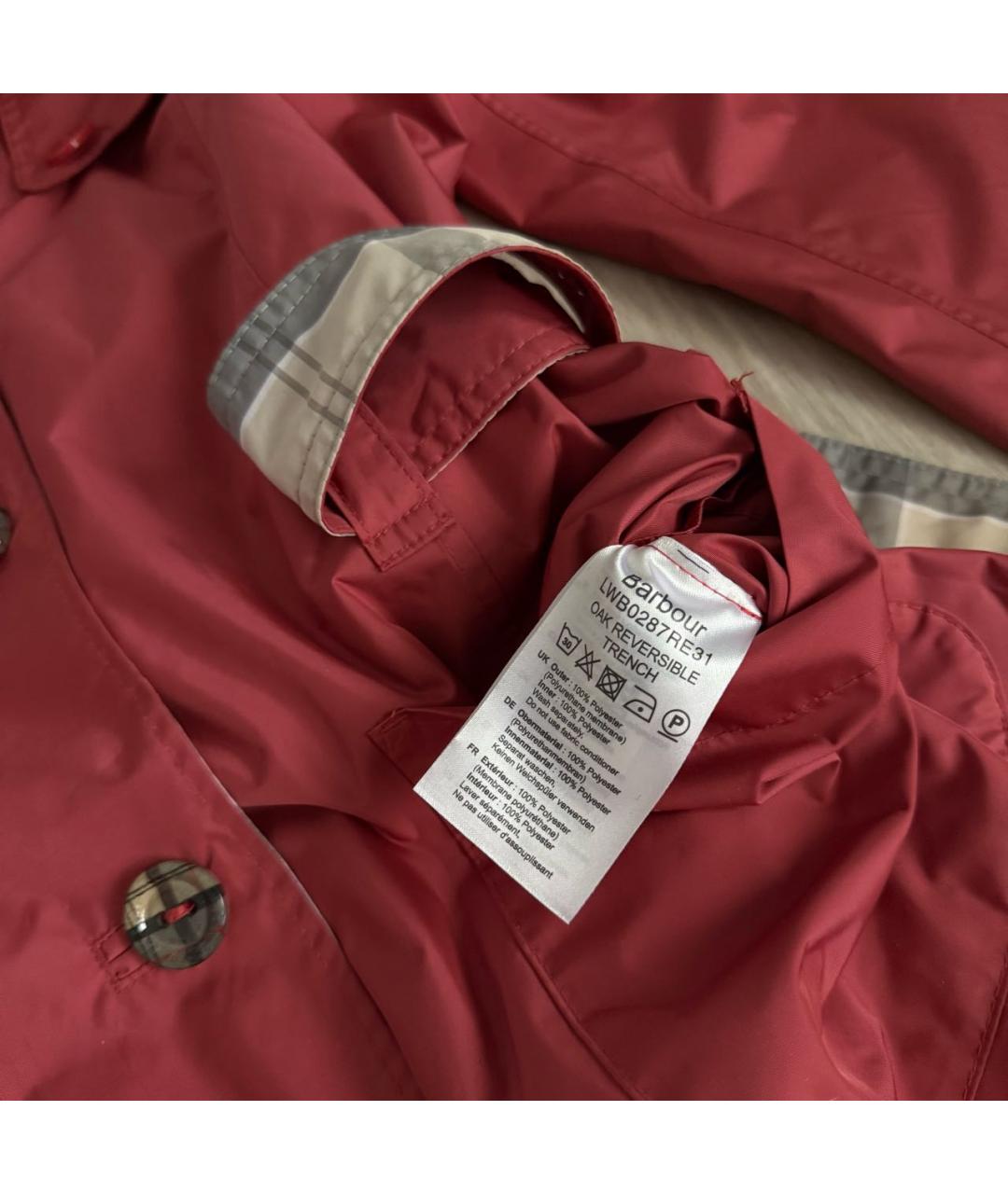 BARBOUR Мульти полиэстеровый тренч/плащ, фото 7