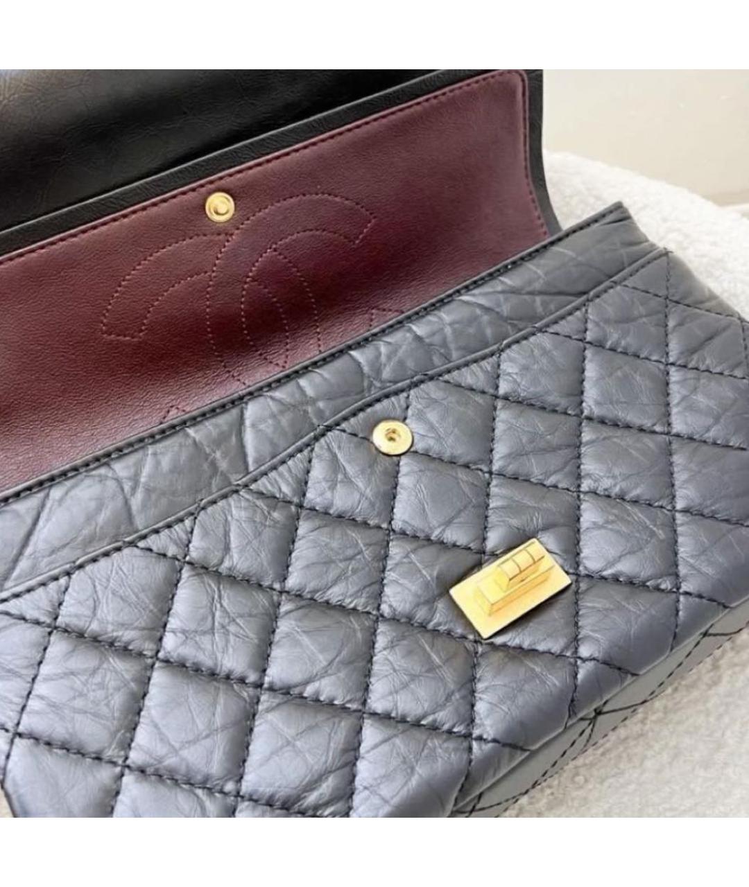 CHANEL Черная кожаная сумка через плечо, фото 4