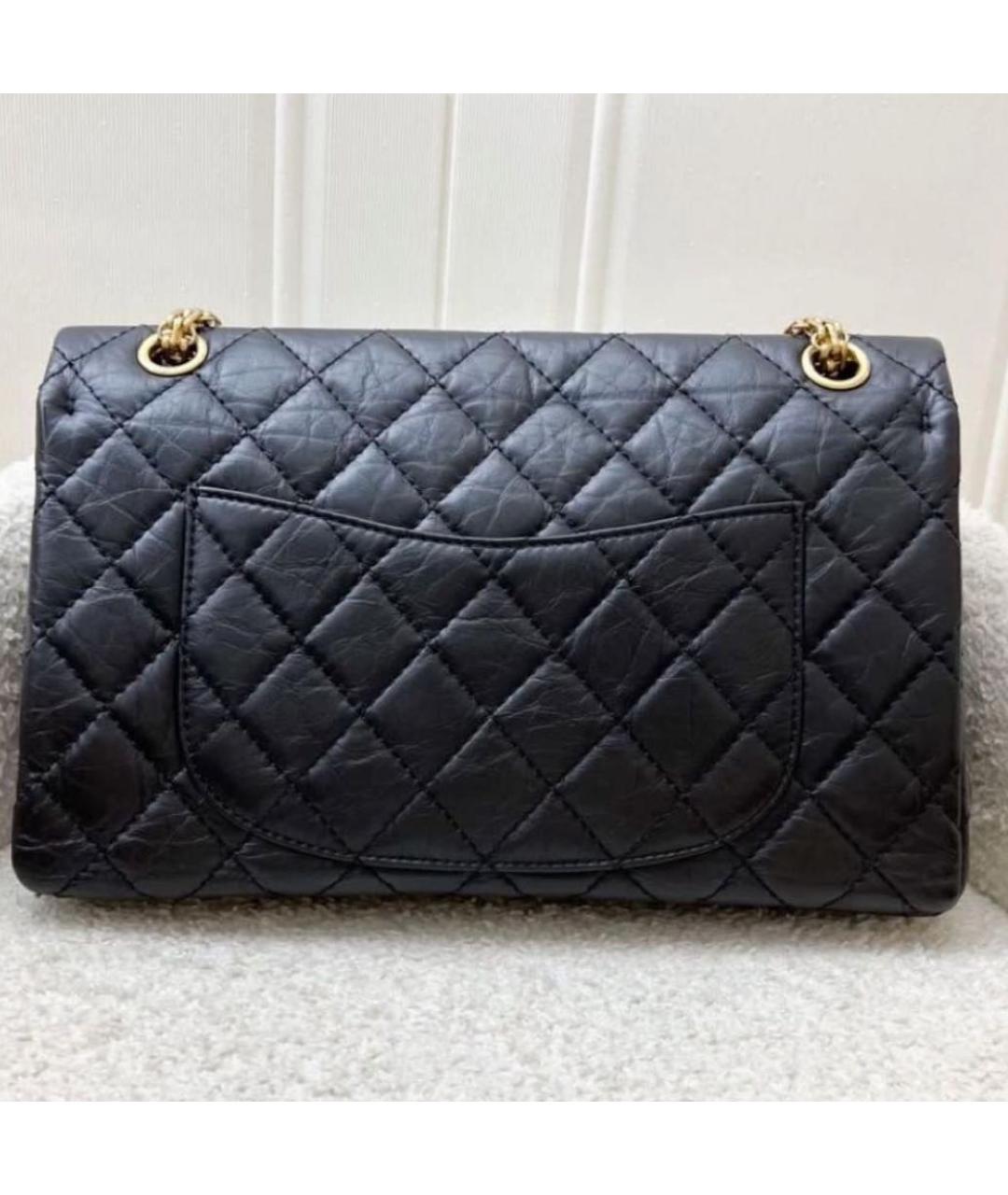 CHANEL Черная кожаная сумка через плечо, фото 2