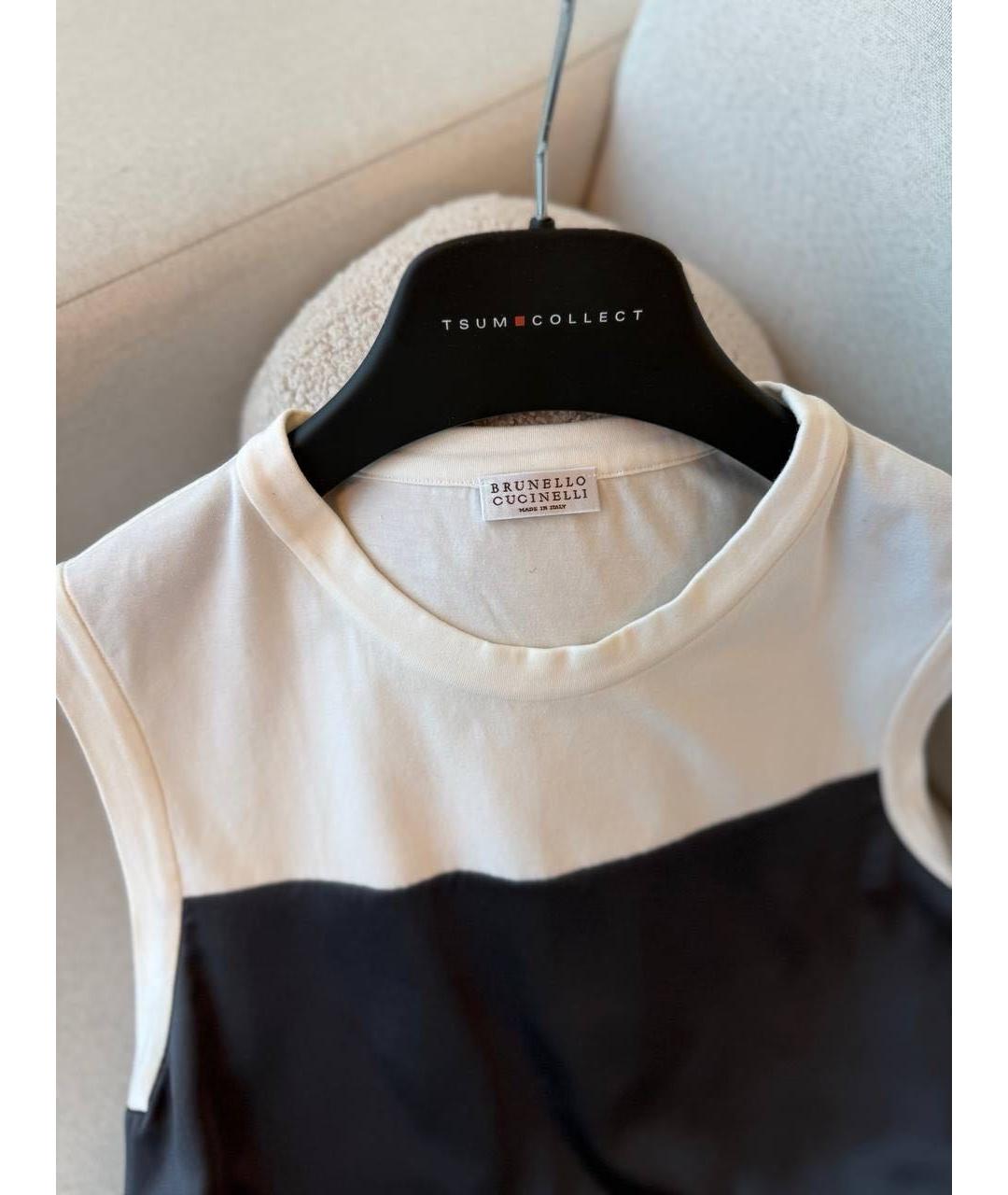 BRUNELLO CUCINELLI Мульти майка, фото 5