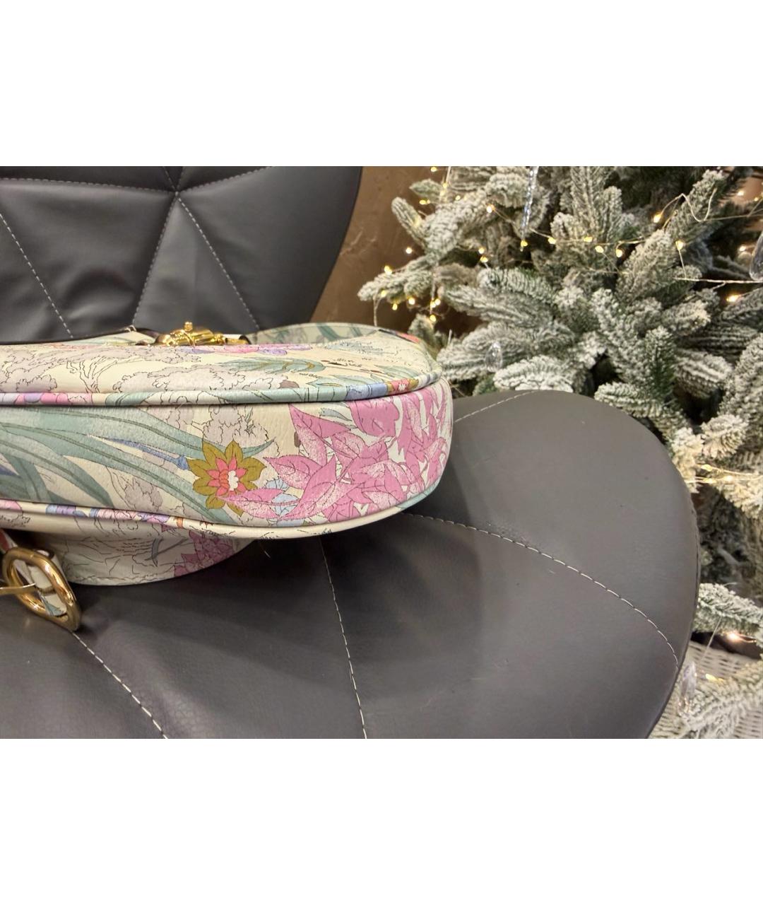 GUCCI Мульти кожаная сумка с короткими ручками, фото 7