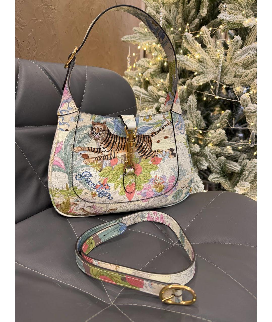 GUCCI Мульти кожаная сумка с короткими ручками, фото 9