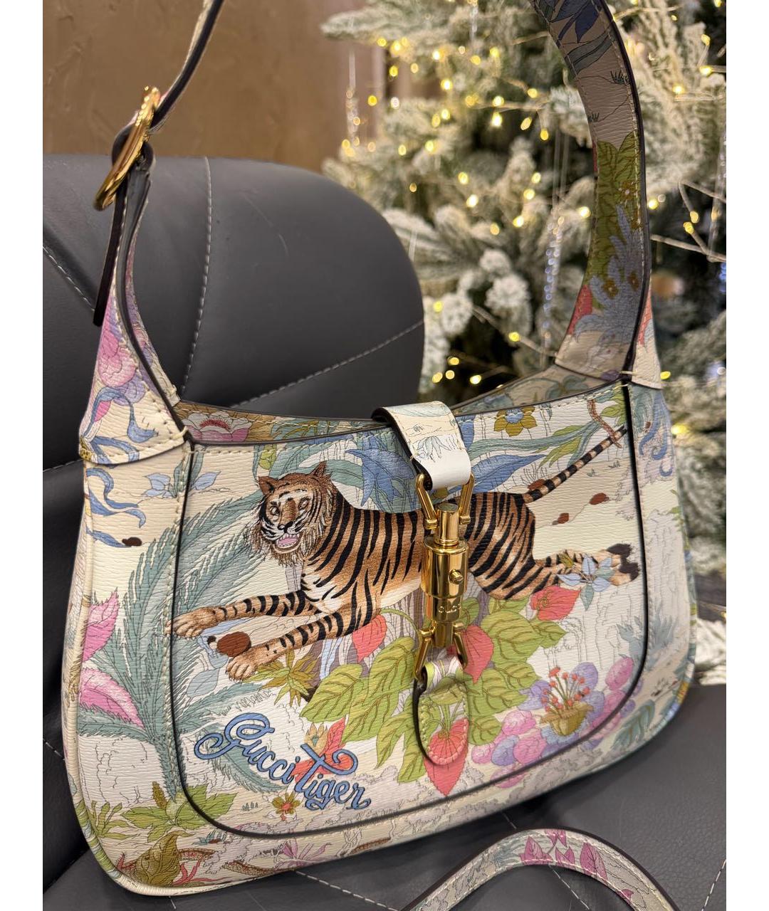 GUCCI Мульти кожаная сумка с короткими ручками, фото 2