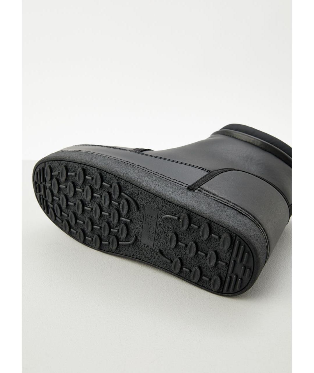 LOVE MOSCHINO Черные полусапоги из искусственной кожи, фото 3