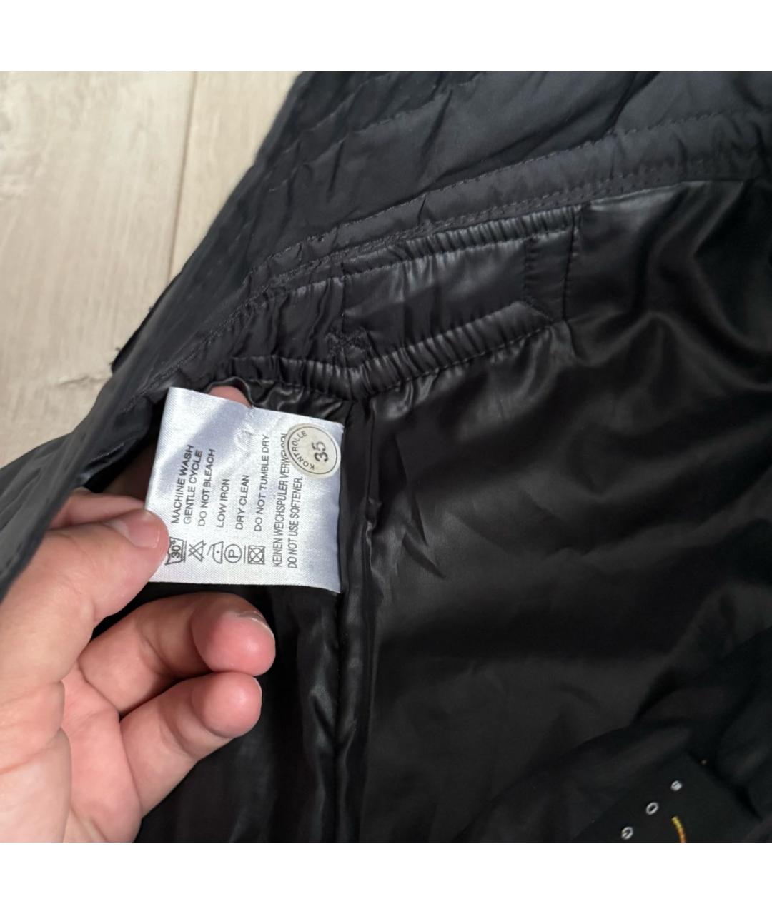 BOGNER Черные полиэстеровые повседневные брюки, фото 8