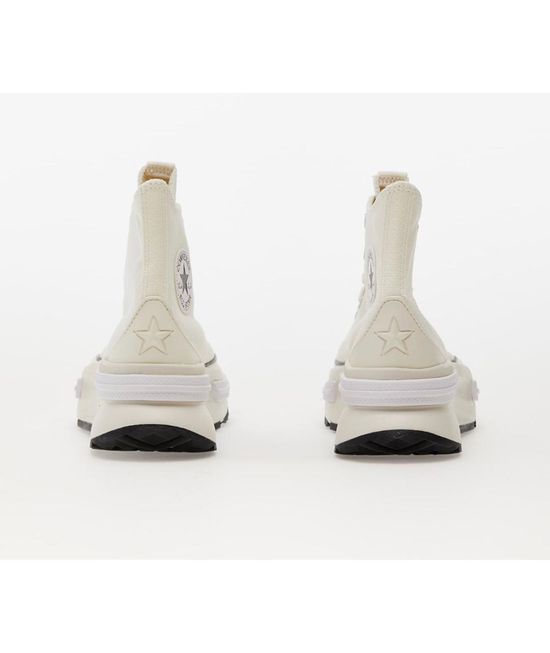 CONVERSE Белые текстильные высокие кроссовки / кеды, фото 4