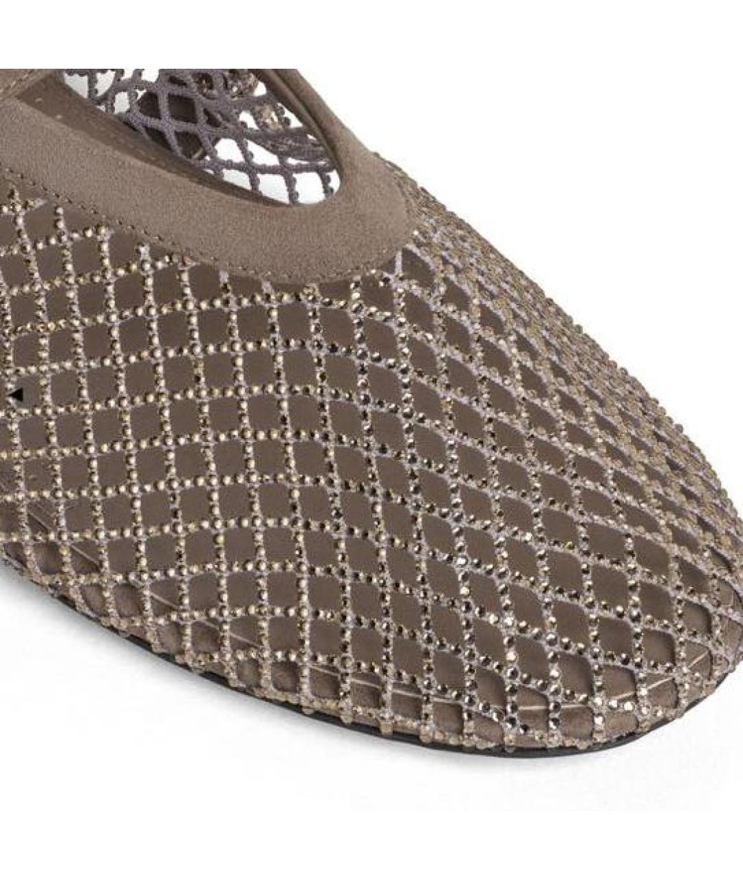 ALAIA Серые замшевые балетки, фото 5