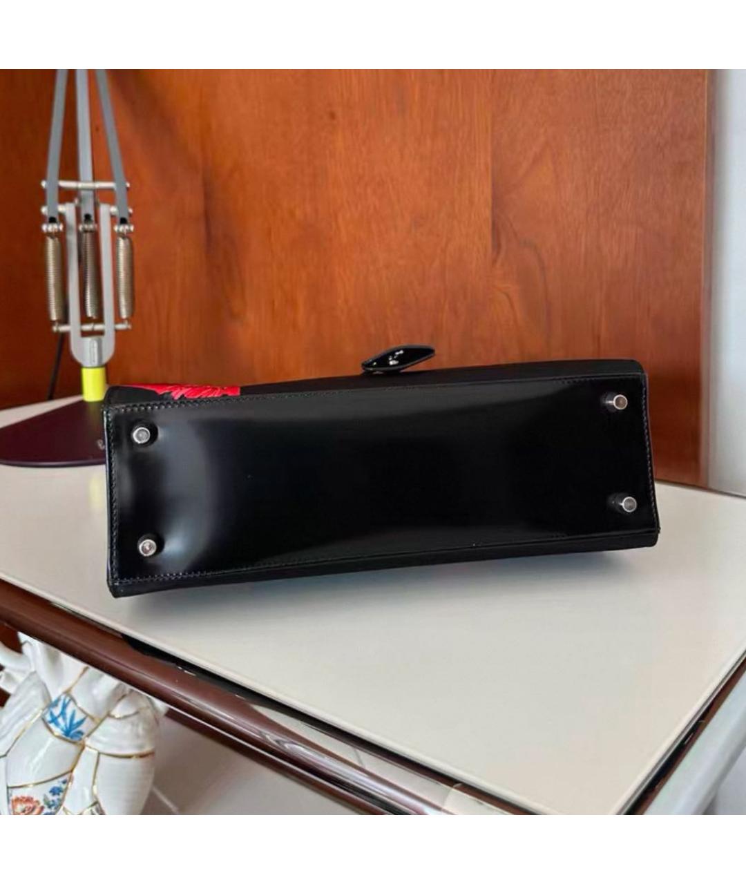 PRADA Черная сумка с короткими ручками, фото 8