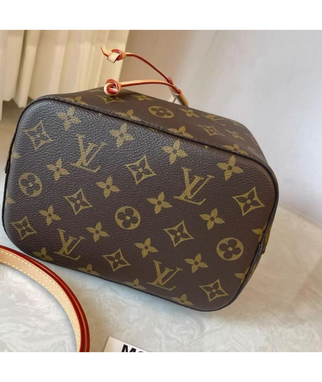 LOUIS VUITTON Коричневая сумка через плечо, фото 3
