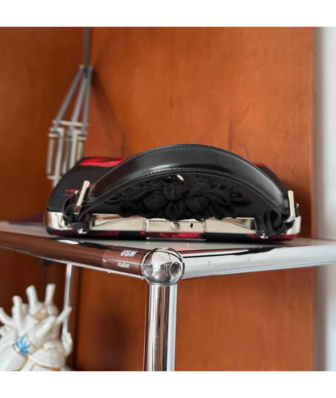 PRADA Черная тканевая сумка через плечо, фото 6