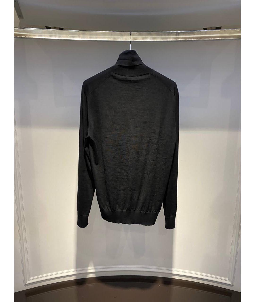 DOLCE&GABBANA Черная шерстяная водолазка, фото 2