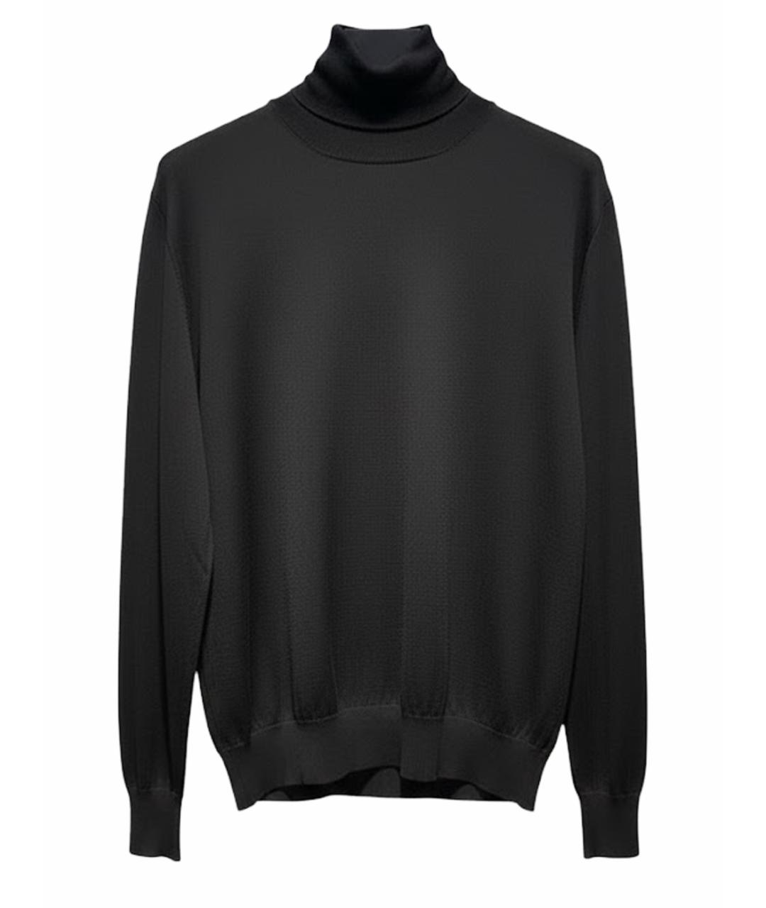 DOLCE&GABBANA Черная шерстяная водолазка, фото 1