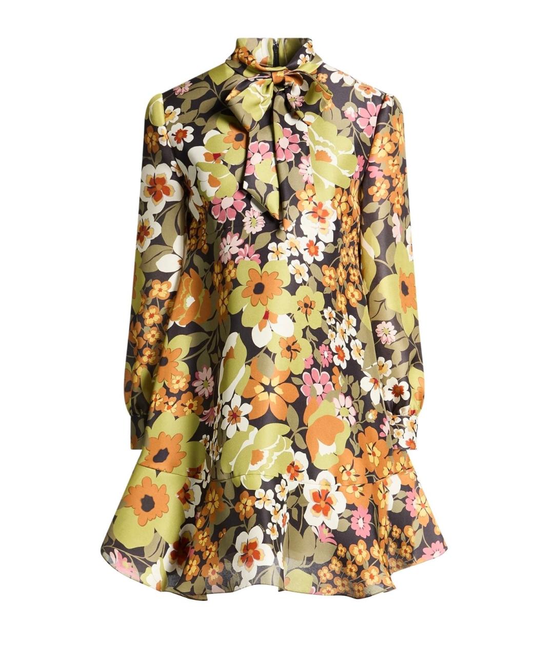 CELINE Мульти коктейльное платье, фото 4