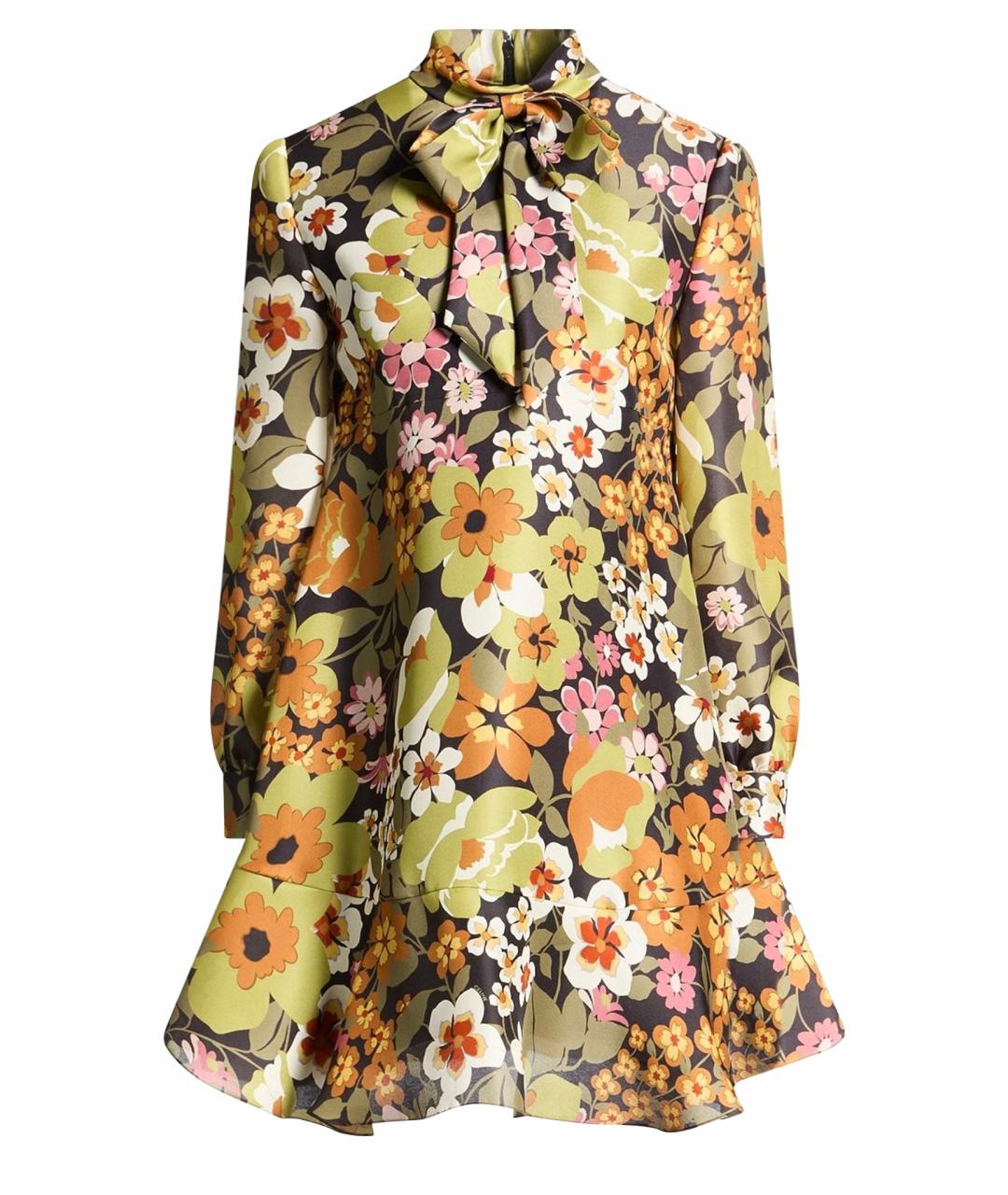 CELINE Мульти коктейльное платье, фото 1