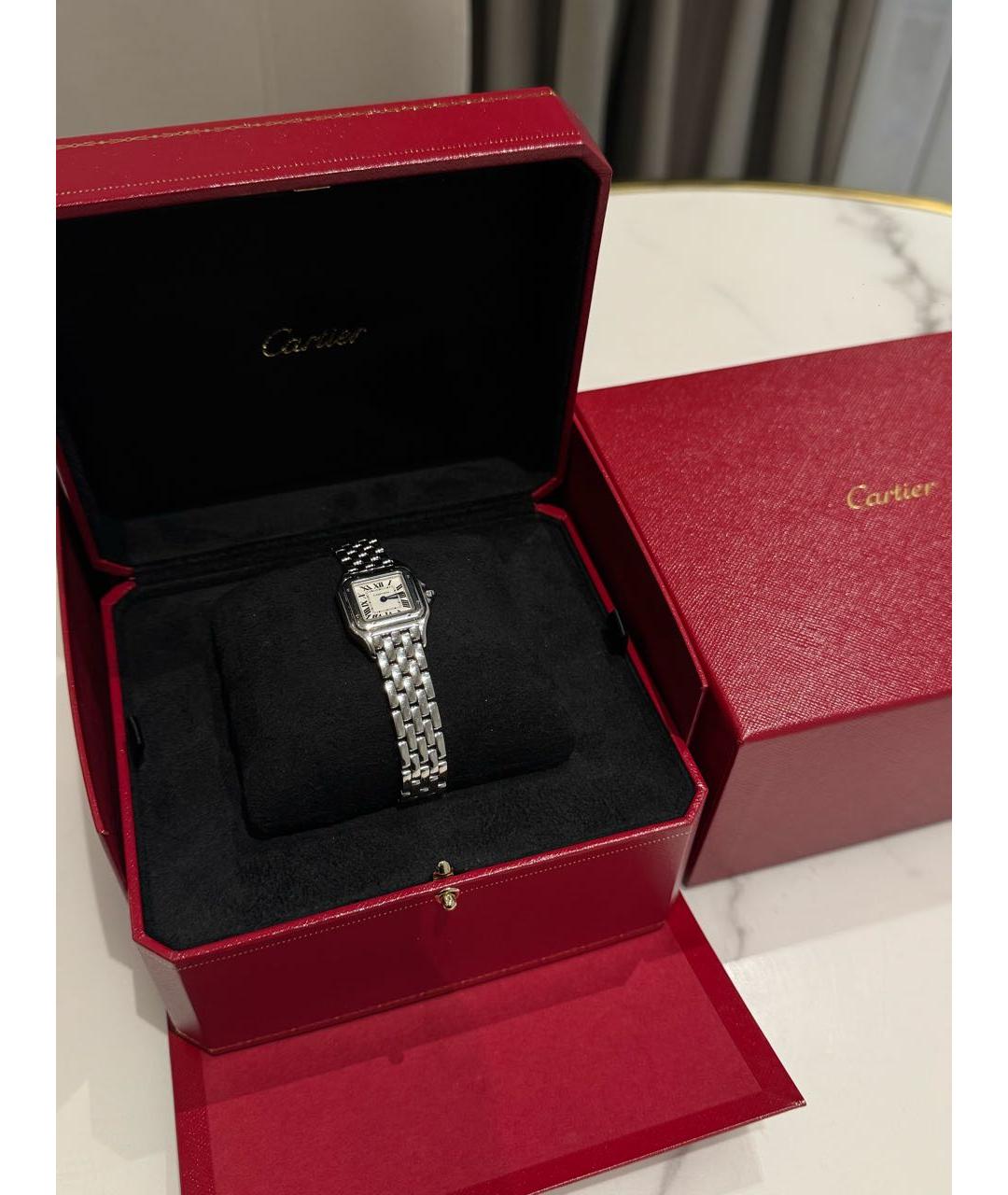 CARTIER Серебряные часы, фото 5