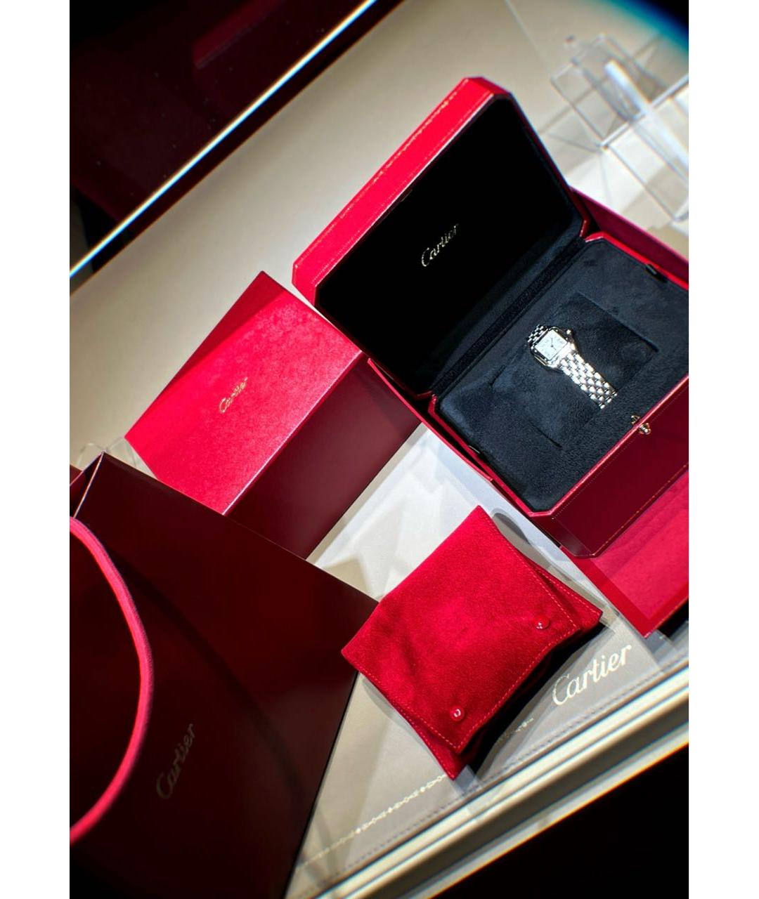 CARTIER Серебряные часы, фото 7