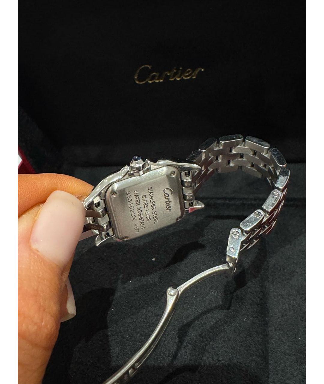 CARTIER Серебряные часы, фото 2