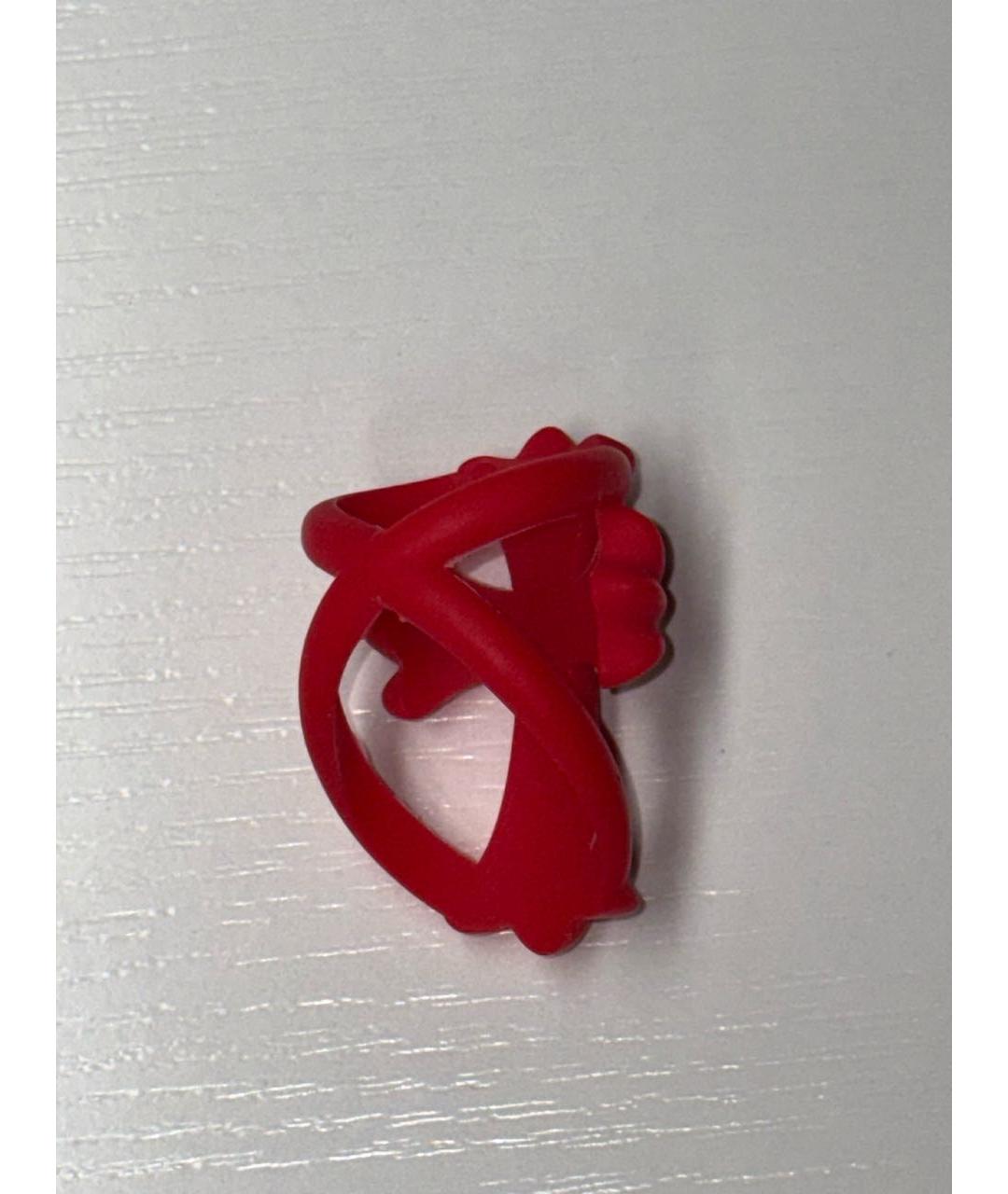 CHROME HEARTS Красное кольцо, фото 3