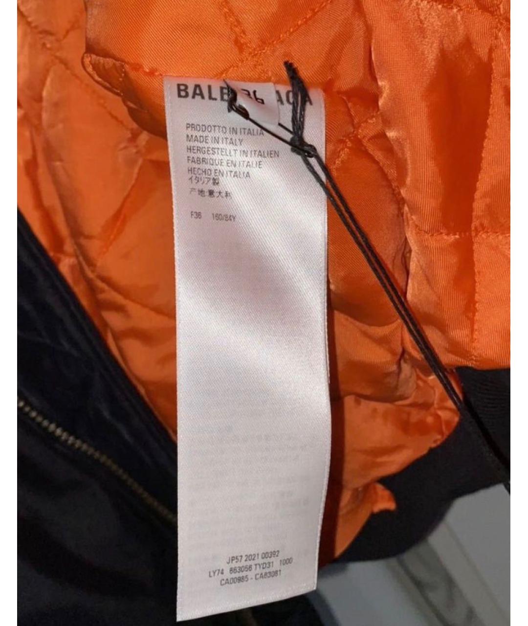 BALENCIAGA Черная куртка, фото 8