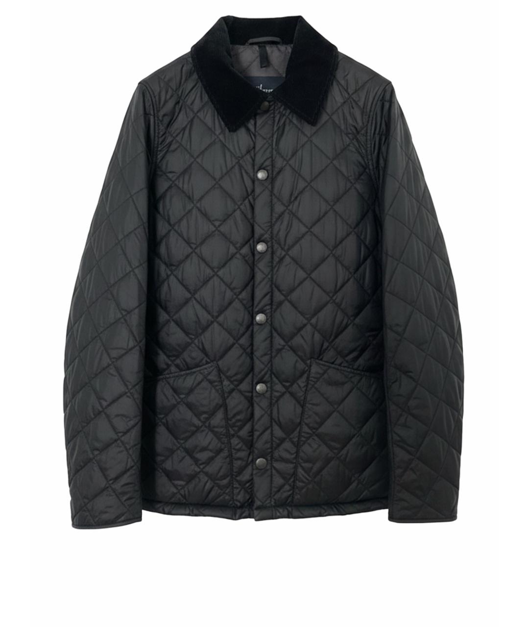 BARBOUR Антрацитовая полиамидовая куртка, фото 1