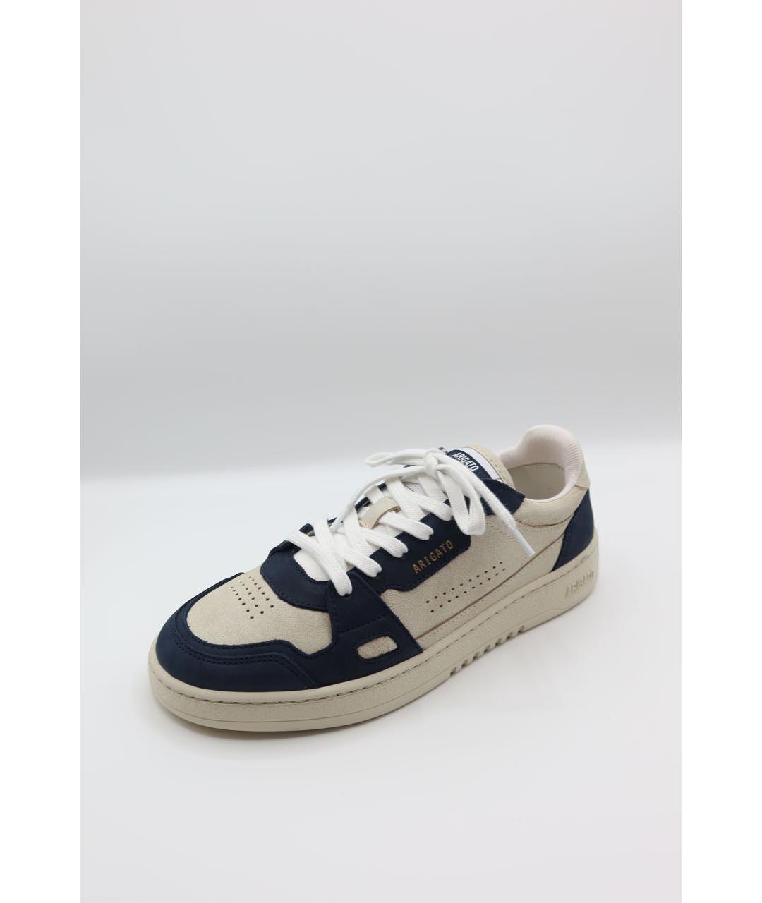 AXEL ARIGATO Бежевые замшевые низкие кроссовки / кеды, фото 3