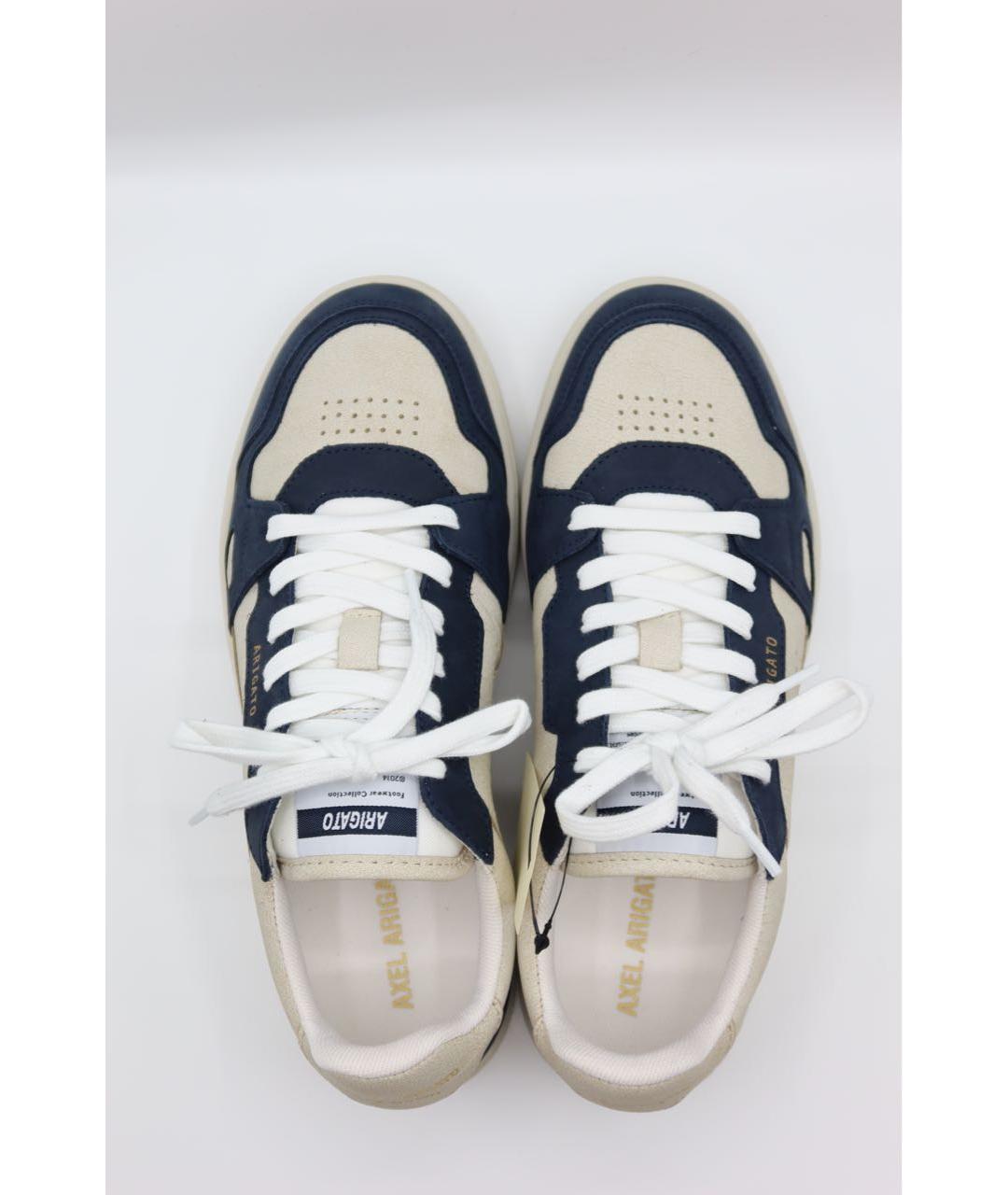 AXEL ARIGATO Бежевые замшевые низкие кроссовки / кеды, фото 6