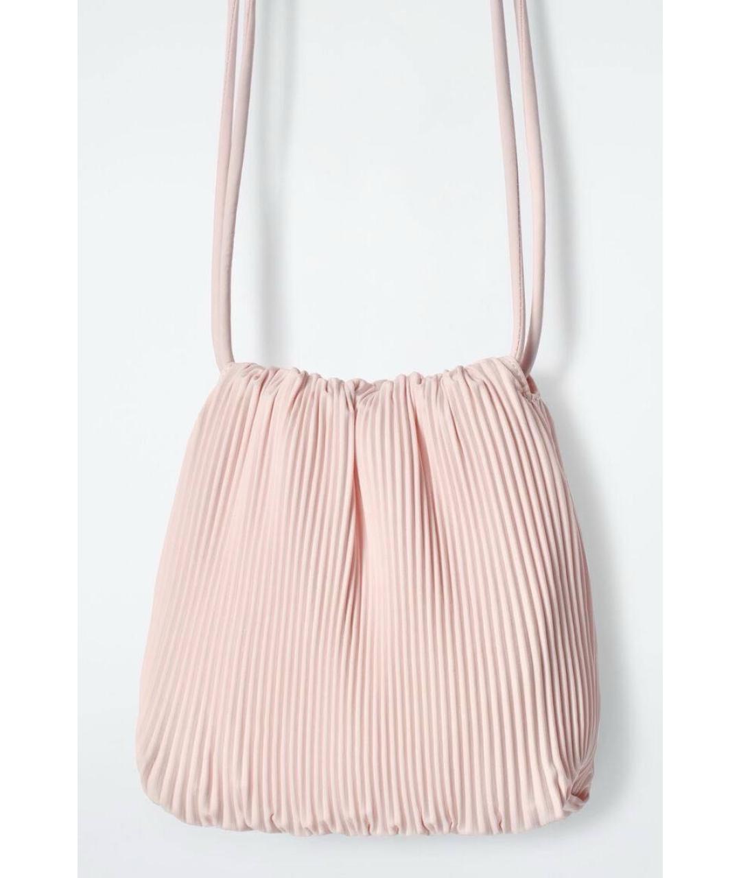 COS Розовая тканевая сумка через плечо, фото 5
