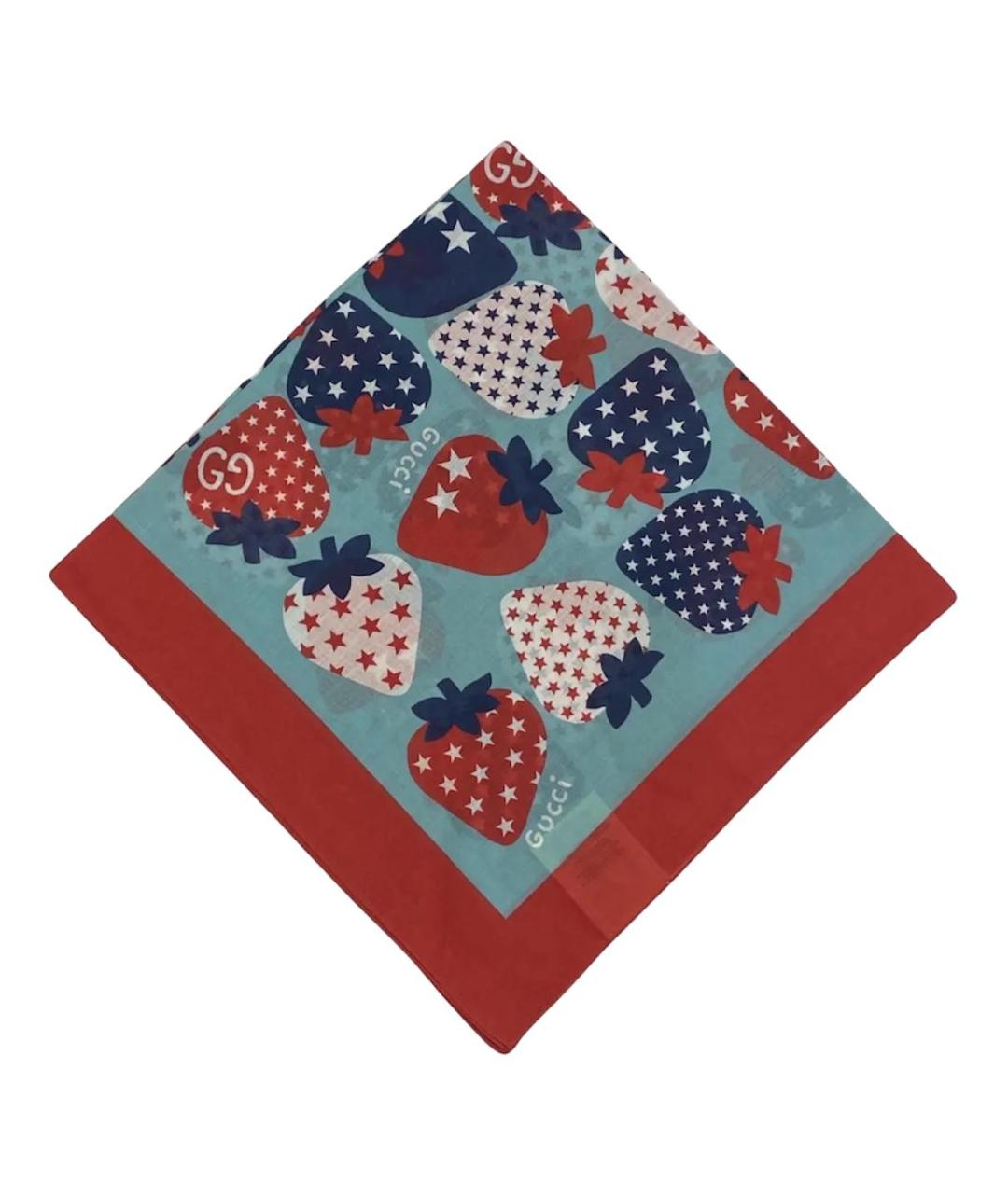 GUCCI Мульти хлопковый платок, фото 1