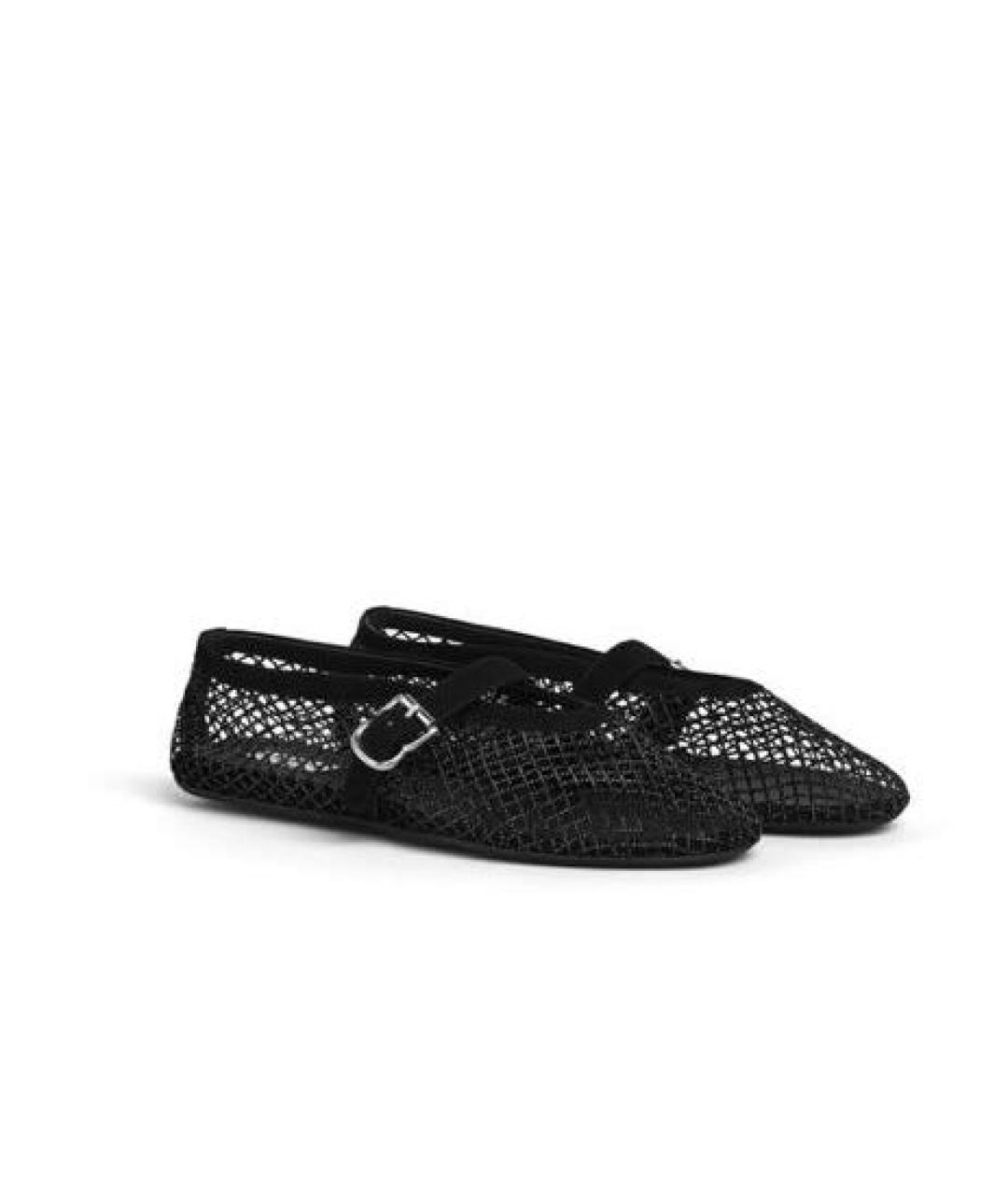 ALAIA Черные замшевые балетки, фото 3