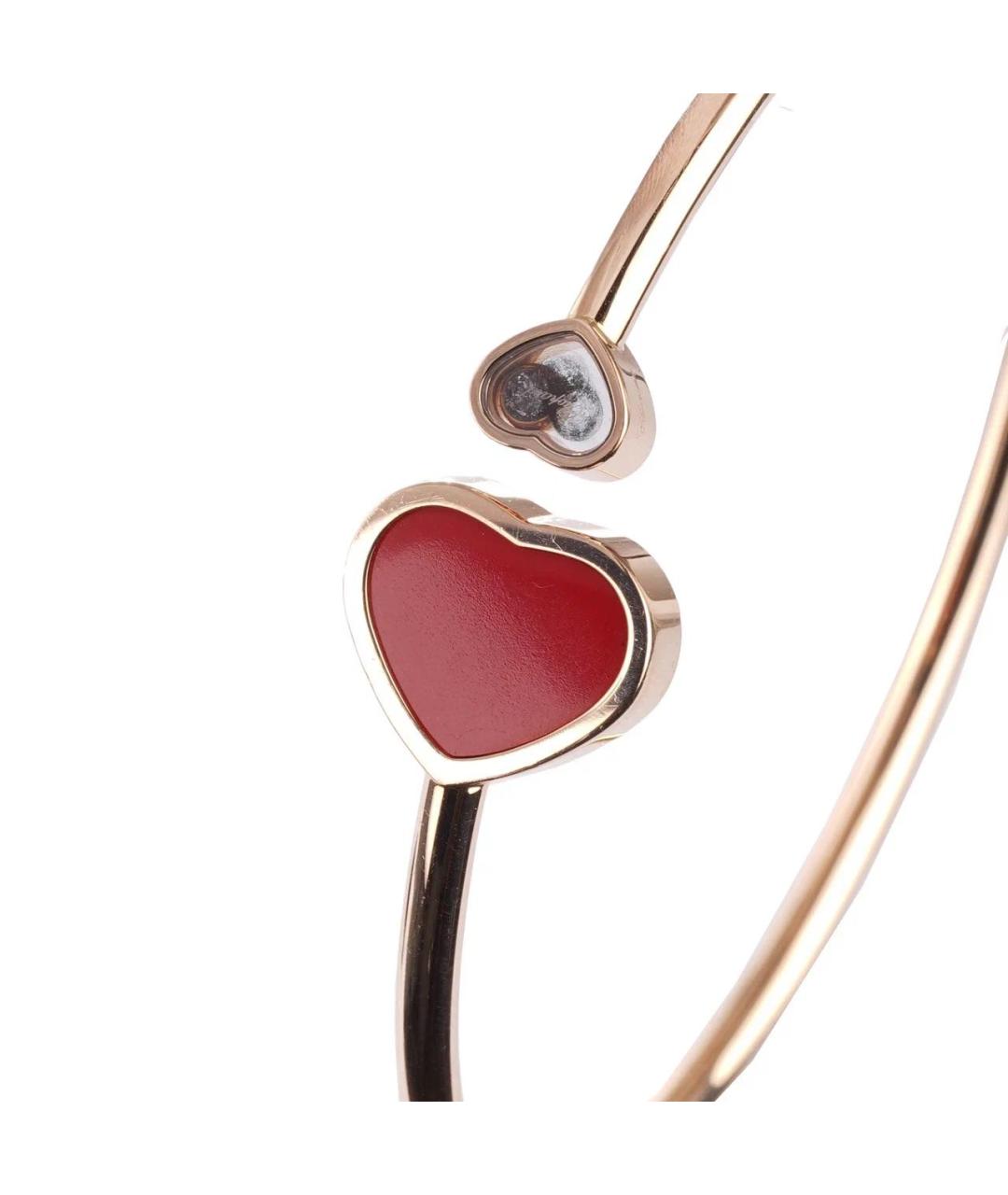 CHOPARD Красный браслет из розового золота, фото 4