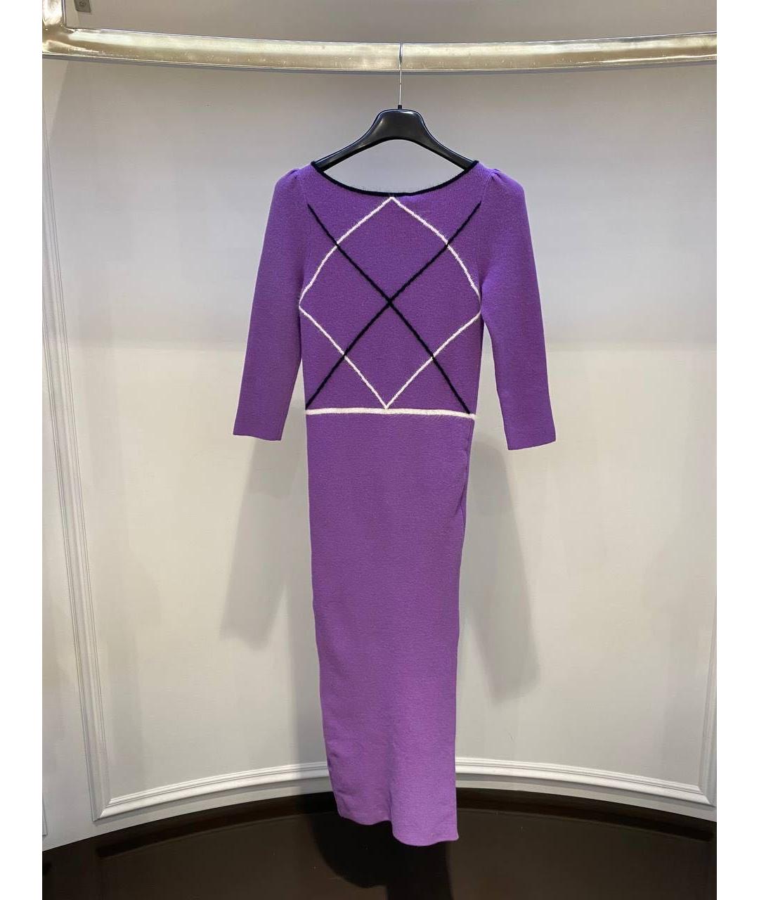 DSQUARED2 Фиолетовое повседневное платье, фото 2