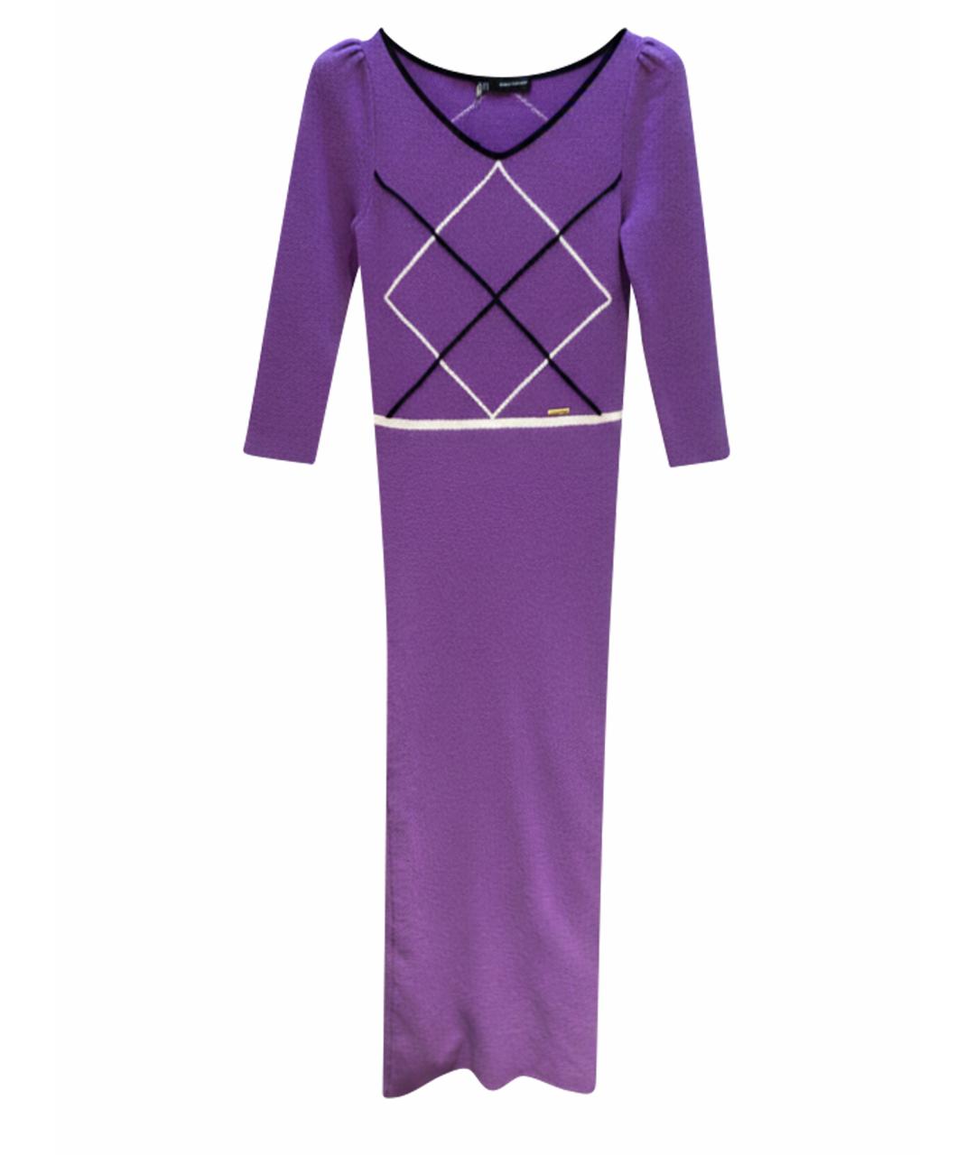 DSQUARED2 Фиолетовое повседневное платье, фото 1