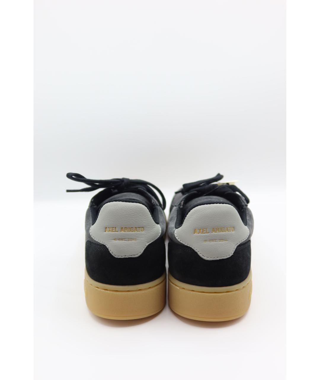 AXEL ARIGATO Черные замшевые низкие кроссовки / кеды, фото 5