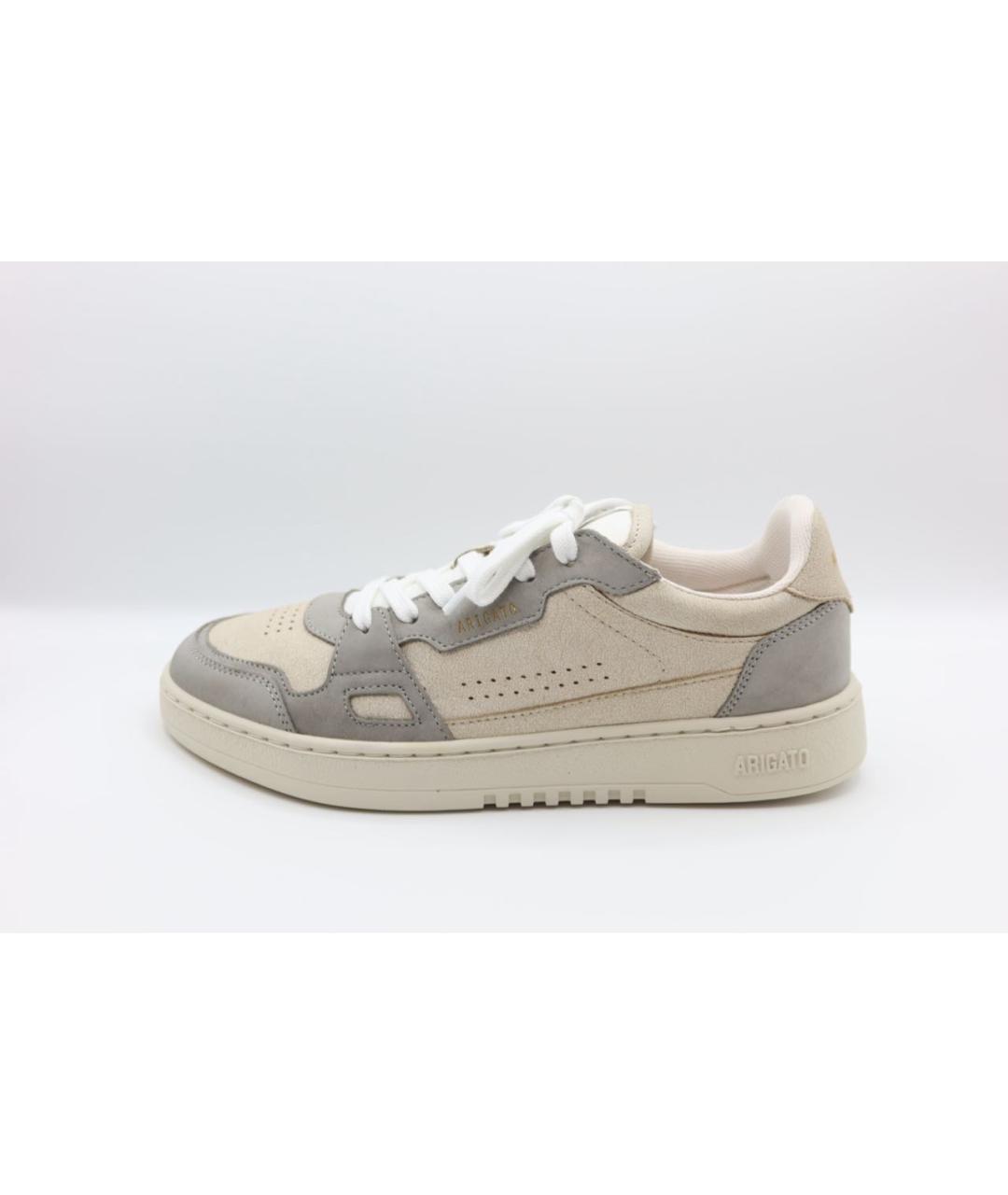 AXEL ARIGATO Бежевые замшевые низкие кроссовки / кеды, фото 6