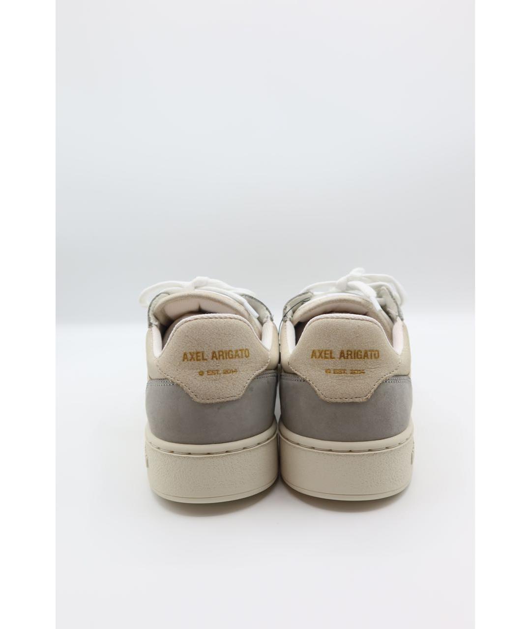 AXEL ARIGATO Бежевые замшевые низкие кроссовки / кеды, фото 3
