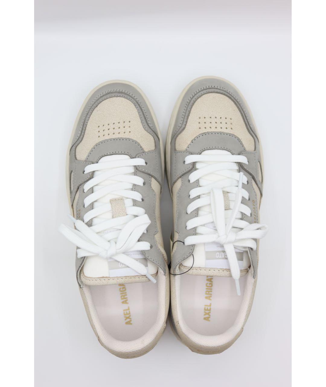 AXEL ARIGATO Бежевые замшевые низкие кроссовки / кеды, фото 4
