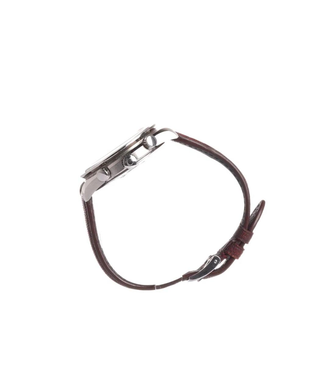 OMEGA Красные стальные часы, фото 4