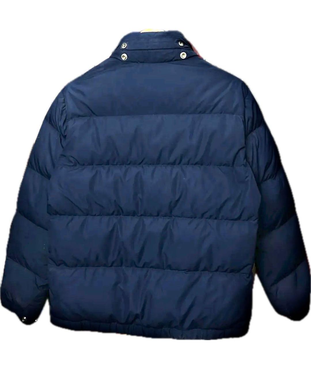 POLO RALPH LAUREN Темно-синий полиуретановый пуховик, фото 4