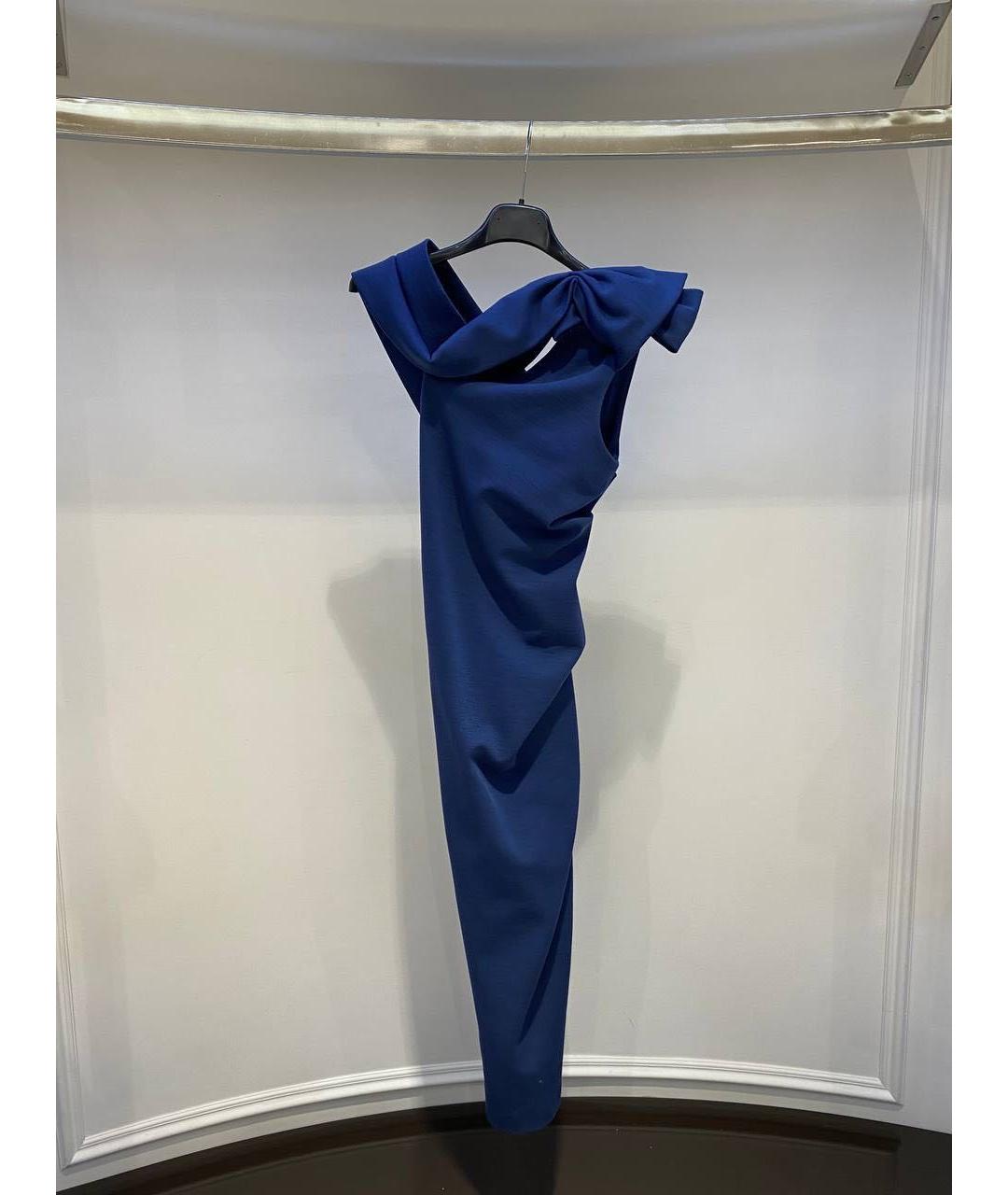 DSQUARED2 Синее вечернее платье, фото 3