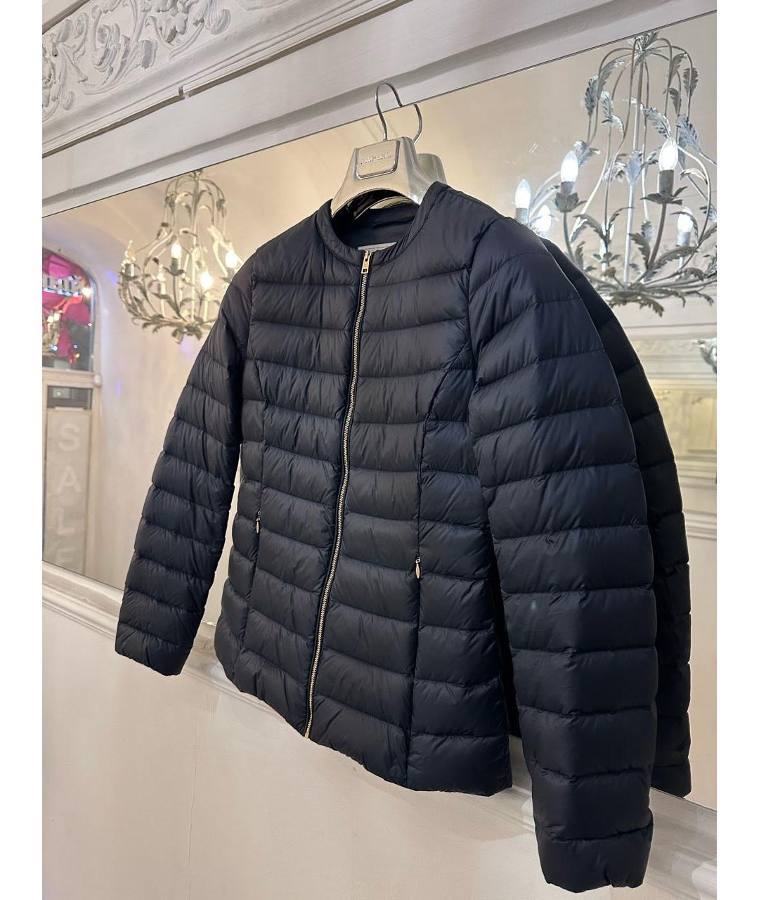 WOOLRICH Темно-синий полиамидовый пуховик, фото 4