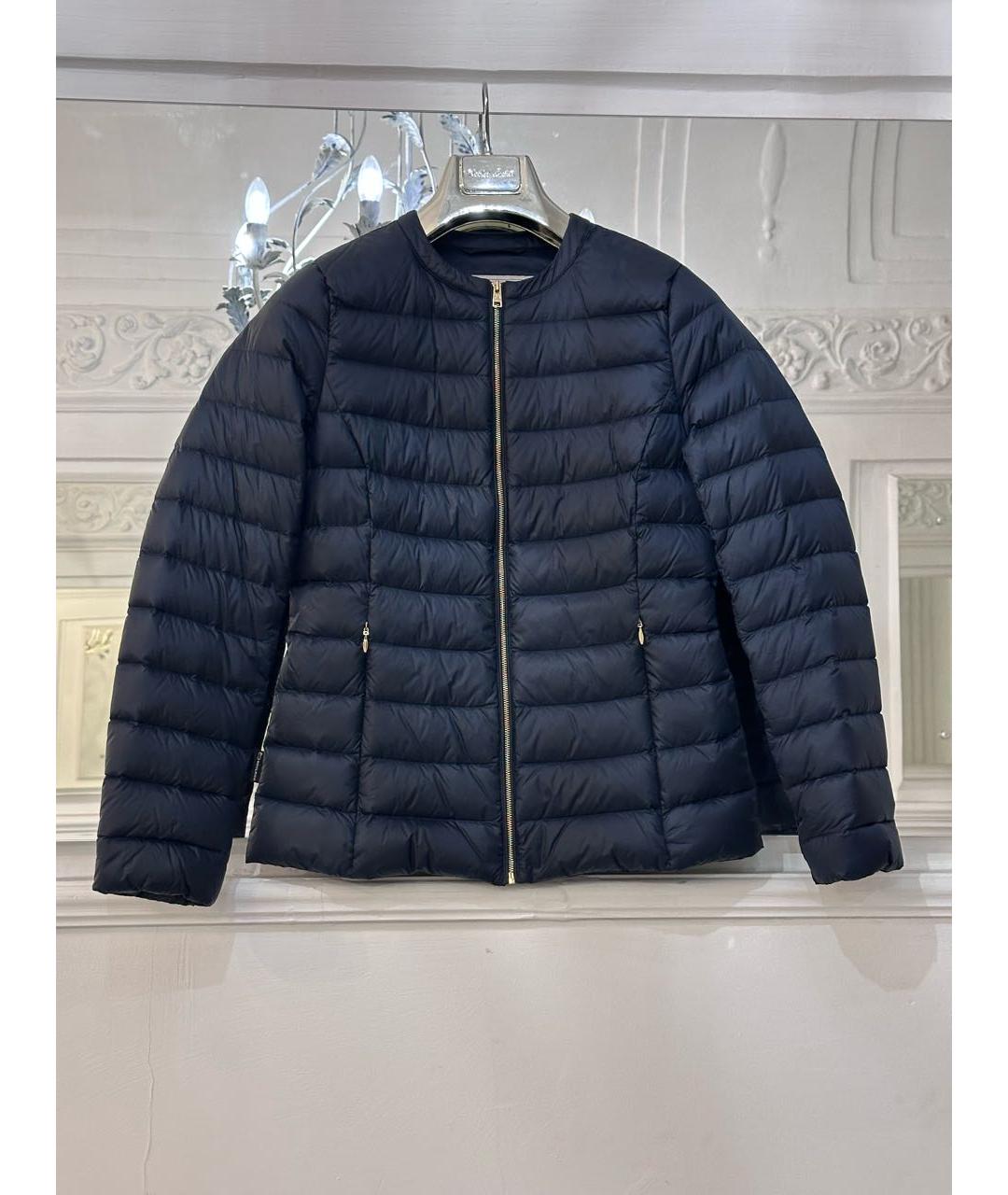 WOOLRICH Темно-синий полиамидовый пуховик, фото 9