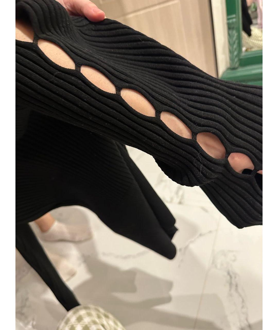 PHILIPP PLEIN Черный шерстяной джемпер / свитер, фото 5